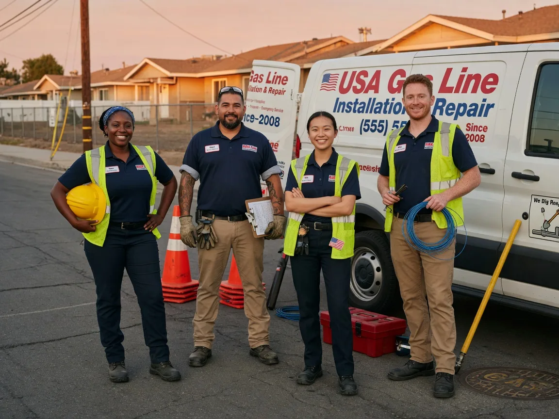 Gas Line Installation company in Oquossoc, ME